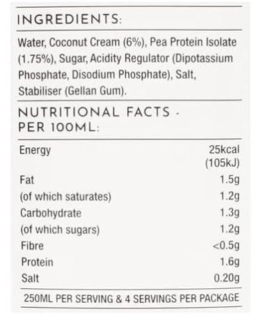 The Good Pea Plant Based Pea Milk Flavoured Mixed Case - Lacto Free Long Life High Protein Dairy Alternative - Vitamins D & B12 Enriched with Calcium - 4 pack of Each Flavour Pack of 8 X 1L - Buy Online on SooperMarket.com