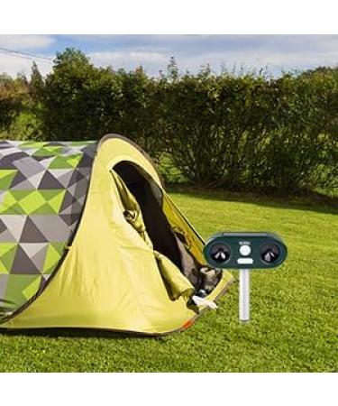 Richya New 2 Cat Fright - Ultrasonic Solar Animal Defense | Waterproof 5 Modes for Cats Dogs & Martens - Buy Online on SooperMarket.com