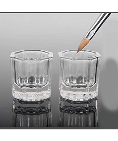 Karlash Nail Art Acrylic Liquid Powder Dappen Dish - Glass Crystal Bowl - Buy Online on SooperMarket.com