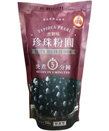 WuFu Yuan Tapioca Boba Pearls (Black Sugar)+ Bubble Tea Instant Mix (Strawberry) - Buy Online on SooperMarket.com