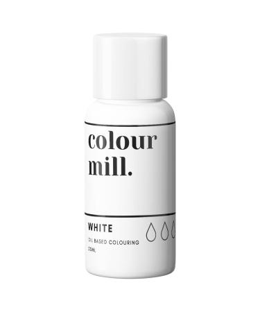 COLOUR MILL Oil Based Food Colouring 20ml (White)