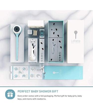 Lollipop Baby Monitor (Cotton Candy) - Contactless Breathing & Crying Monitoring - WiFi Smart AI Camera - Buy Online on SooperMarket.com