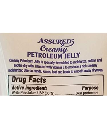 3-Pack Creamy Petroleum Jelly Hand Cream for Dry, Rough Skin - 3 oz Each - Absorbs Quickly - Softly Scented - Buy Online on SooperMarket.com