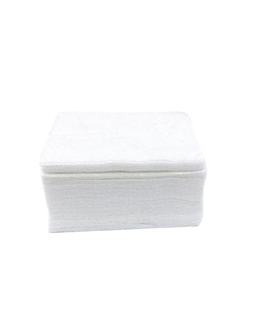 100pcs Makeup Remover Pads Cosmetic Cotton Thin Cotton Pads Nail Polish White Boxed