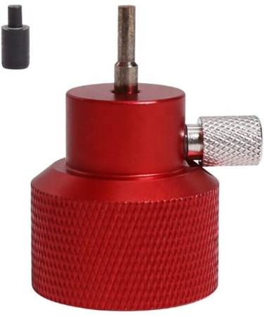 Gurlleu Universal Airsoft Propane Refilling Adapter with Silicone Oil Port - Red - Buy Online on SooperMarket.com