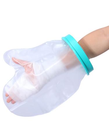 Waterproof Arm Cast Cover for Shower Adult Waterproof Arm Cast Cover Adult Watertight Wound Protector Bandage Protector for Showering Bathing Injured Arm Broken Wrist Burned Hand Wound Adult hand