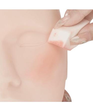 Housoutil 50 Makeup Sponges - Curve Blending Applicators for Foundation | Synthetic Latex White Beauty Tools - Perfect for Flawless Application - Buy Online on SooperMarket.com