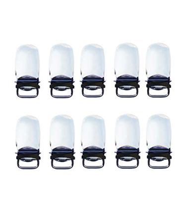 1cm Heavy Duty Metal Suspender Clips Braces Clips Holder Mitten Gallus Clamp Pack of 10 pcs Silver