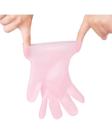 Healeved 1 Pair Whitening Moisturizing Gloves Dry Skin Gloves White Gloves Men Heel Moisturizing Gloves Cotton Gloves Mini Bottle Portable Lotion Dry Rough Skin Glove Sebs Soft Pink - Buy Online on SooperMarket.com