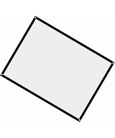 Buy Akozon 60-Inch Portable Projector Canvas - Foldable Movie Screen for Outdoor Cinema & Home Use - Buy Online on SooperMarket.com