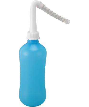 Nasal Rinsing Cleaner Efficient Easy Large Capacity Comfortable Sinus Rinsing Bottle for Sea Water (500ML Blue) - Buy Online on SooperMarket.com