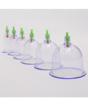 Cupping Set Extra-Thick Cupping Cup Chinese Acupoint Therapy Set Health Care for Home 1 Set - Buy Online on SooperMarket.com