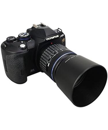 JJC LH-J61D Black Bayonet Lens Hood for Olympus 40-150mm f/4-5.6 Zuiko ED Zoom Lens - Buy Online on SooperMarket.com