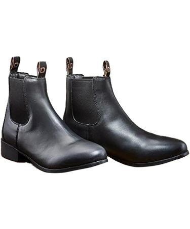 Dublin Kids Leather Jodhpur Boots - Black (12 M US Little Kid) - Buy Online on SooperMarket.com