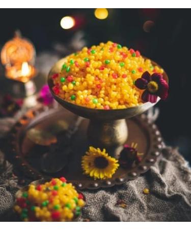 Rakhi Diwali Special (Sweet Boondi 400g) Gift Hamper for Brother Sister Delicious Indian Traditional Sweets Best Gift For All Occasions Tasty Treat For Family & Friends Sold By Kidzbuzz - Buy Online on SooperMarket.com