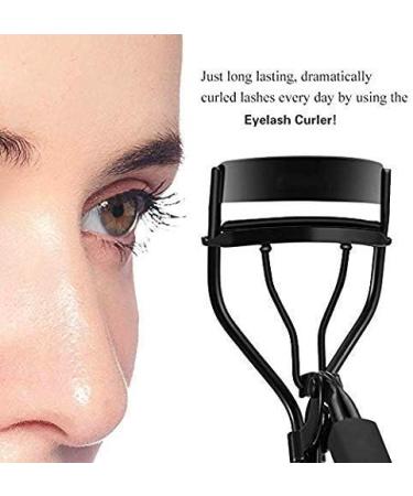 Buy High-Quality Stainless Steel Eyeline Pliers - Professional 3D Eyelash Shapers | Painless Design (Black) for International Shipping - Buy Online on SooperMarket.com