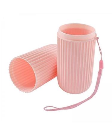 Milageto 5x travel toothbrushes etui water cup holder simple easy -to -carry toothbrushes cover toothbrushes travel containers for business trips