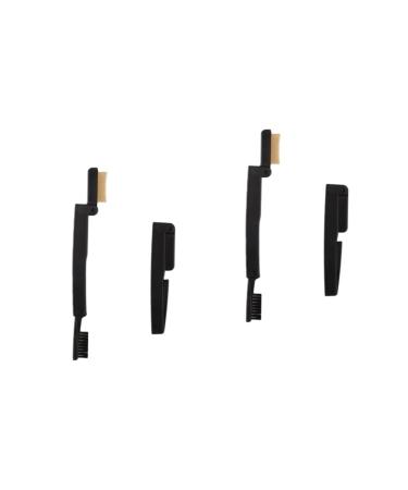 NOLITOY 2pcs Folding Mascara Applicator Mascara Brush Eyebrow Brush Makeup Eyebrow Grooming Brush Brow Powder Brush Eyebrow Spoolie Makeup Mascara Eyelash Brush Folding Eyelash Comb 15.2*3cmx2pcs Blackx2pcs