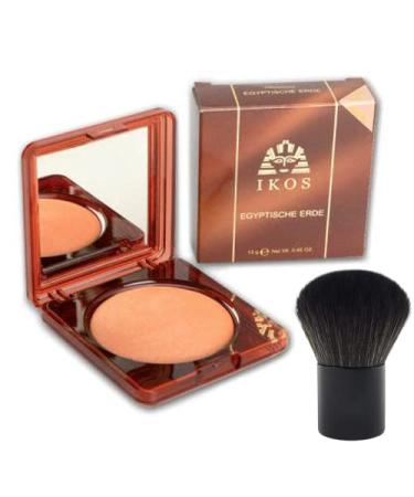 Ikos Original Egyptian Clay 13g Natural + Kabuki Brush