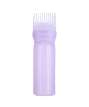 Hair Dye Brush Bottle 3 Colors Lightweight Hair Dyeing Bottle Brush Shampoo Hair Color Oil Comb Applicator Tool(blue)