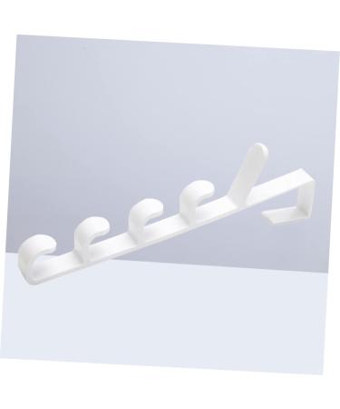 Baluue 4 pcs Plastic Hooks for Hanging Towel Hook Hanging Rack Multifunctional Hooks Plastic Hanger Hook 2pcsx2pcs Whitex2pcs - Buy Online on SooperMarket.com