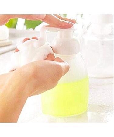 250ml Refillable Foam Pump Bottles - 2 Pack for Makeup Shampoo Facial Cleanser & DIY Hand & Body Wash - Buy Online on SooperMarket.com