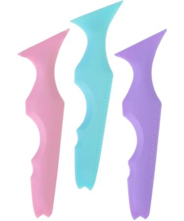 MAGICLULU 6 Pcs Silicone Beauty Ruler Mascara Drawing Silicone Eyeliner Tool Eyeliner Stencils Massage - Buy Online on SooperMarket.com