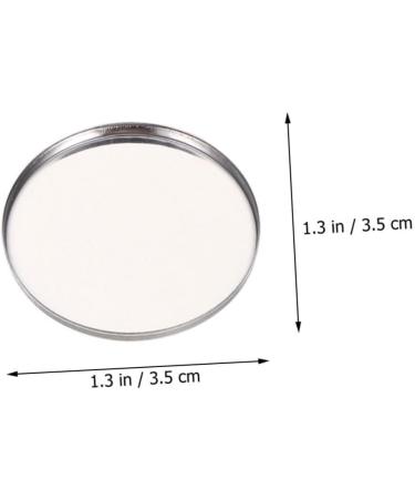 WOFASHPURET Women Supplies 50pcs Eye Shadow Disk Makeup Containers Travel Makeup Tin Empty Eyeshadow Plates Highlighter Miss - Buy Online on SooperMarket.com