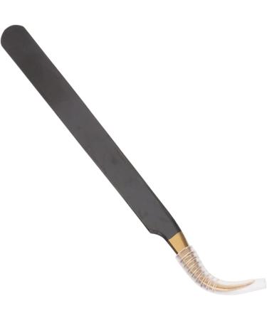 Premium Stainless Steel Curved Eyelash Extension Tweezers for Beauty Salons | Precision Tools for Perfect Lash Application - Buy Online on SooperMarket.com