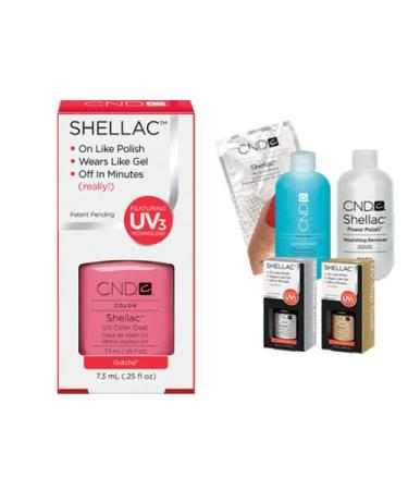CND Shellac Starter Kit Manicure and Pedicure Set Gotcha