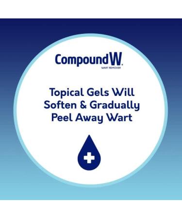 Compound W Maximum Strength Wart Remover Gel 0.25 oz (Pack of 2) - Fast-Acting Formula - Buy Online on SooperMarket.com