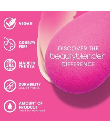 beautyblender Besties BioPure Blend & Cleanse Set - Professional Makeup Sponge & Cleaner | Vegan, Cruelty-Free, USA-Made - Buy Online on SooperMarket.com