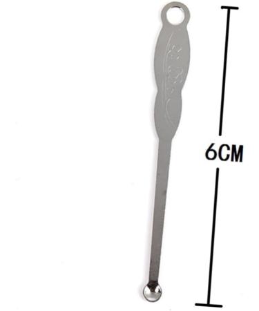 100pcs Stainless Steel Ear Wax Curette | Ear Pick Cleaner Tool - Buy Online on SooperMarket.com