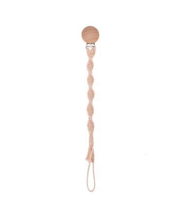 Tian-K baby pacifier chain from cotton rope woven pacifier chain pacifier chain pacifier chain dummy pacifier holder children bite ring drip protection g48
