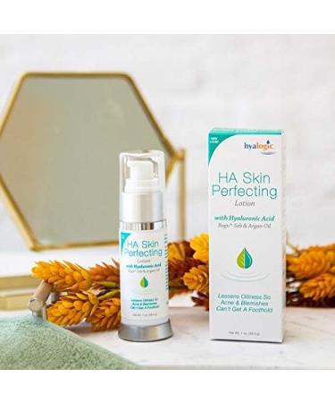Hyalogic Episilk Hyaluronic Acid Skin Perfecting Lotion - Hydrating Face Moisturizer with Argan Oil | Regulate Oiliness - 1 Oz - Buy Online on SooperMarket.com