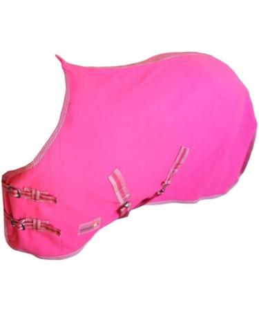 RL24 Sweat Rug BASICLINE - Breathable Fleece Transport Blanket for Horses - Pink 85cm - Buy Online on SooperMarket.com