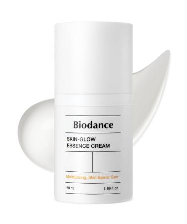 Biodance Skin-Glow Essence Cream Moisturizing Anti-Aging Hyaluronic Acid & Ceramide Facial Moisturizer | 1.69 fl.oz 50ml