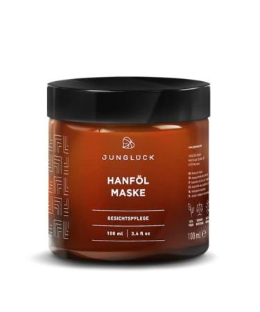 JUNGL CK hemp oil mask | Creamy mask for intensive moisture | Protects and strengthens the natural skin barrier