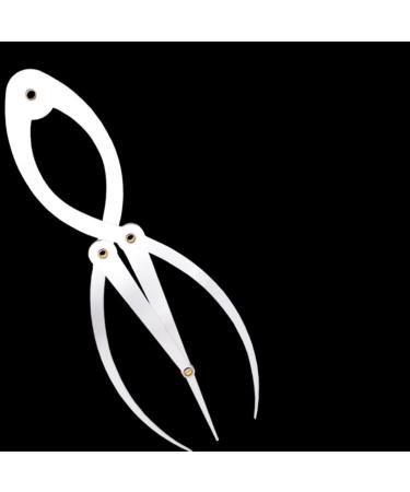 DRESSOOS Eyebrow Stencil Eyebrow Measure Tool Eyebrow Ruler Brow Stencils Template Balance Ruler Disposable - Buy Online on SooperMarket.com
