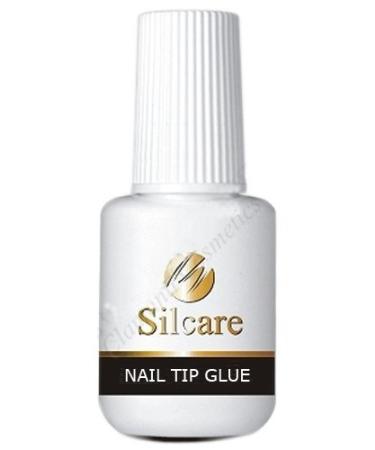 Silcare Nail Glue Tip Glue with Brush Nail Tips Glue Nail 7.5ml New