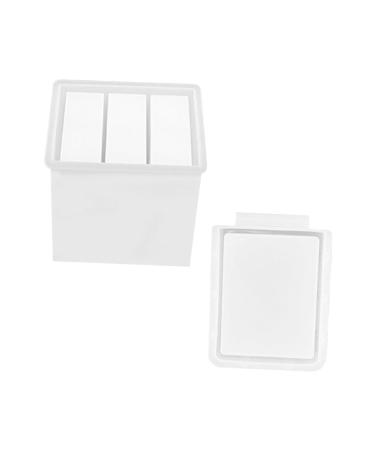 STOBOK 1 Set Storage Box Mold Silicone Molds Diy Making Tool Diy Mold Craft Accessories Crafts Manual