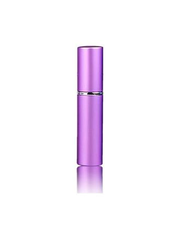 5 ml Travel Portable Mini Refillable Perfume Atomizer Empty Glass Spray Bottle Purple