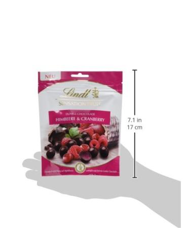 Buy Lindt Sensation Fruit Raspberry & Cranberry Pack of 4 (4 x 150g) | International Shipping Available - Buy Online on SooperMarket.com