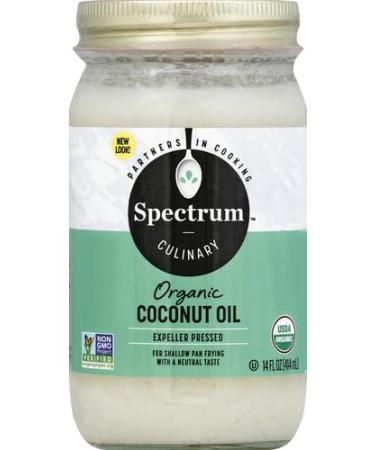 Spectrum Diversified Naturals Refined Coconut Oil 14 Ounce - Buy Online on SooperMarket.com