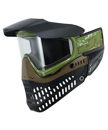 JT Spectra Proflex SE Olive & Brown Paintball Goggle