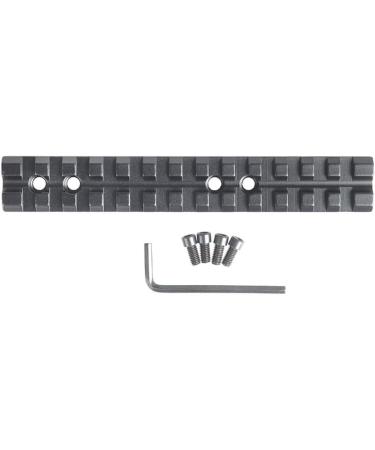Buy Houston 140mm Aluminum M Locomotive Picatinny Rail Weaver Adapter - WEAGRECHIESE 13-Slot Airsoft Rail Mount Base - Buy Online on SooperMarket.com