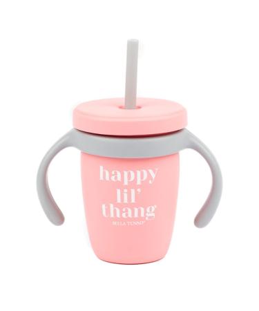 Bella Tunno Happy Sippy Straw Lid | Silicone BPA-Free Conversion Lid for Sippy Cup (Happy Lil Thang) - Buy Online on SooperMarket.com