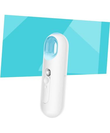 minkissy Steamer Mist Sprayer Mini Face Spray Instruments Portable Dry Battery White - Buy Online on SooperMarket.com