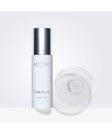 MDSUN Active Toner - Antioxidant Facial Toner for Dark Spots & Dull Skin | Deep Hydration pH-Balance Anti-Aging | 120mL - Buy Online on SooperMarket.com