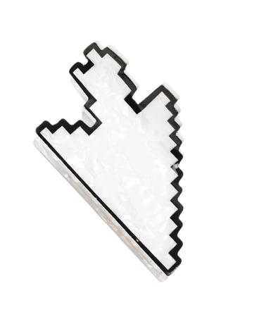 Colorful Novelty Shape Woman Teens Hair Ponytail Hair Claw Delicate Hair Clip Durablity Taking Photo Hair Supply Mouse cursor